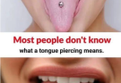 Most people don’t know what a tongue piercing means. Check This Out